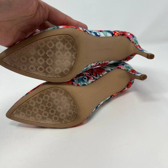 Kelly & Katie KK Misha Women's Heels Size 6.5 Floral - Picture 11 of 12